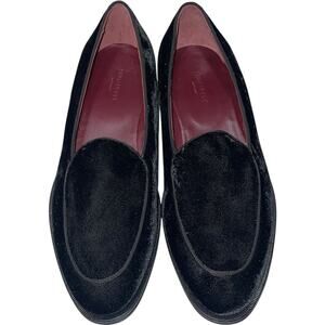 SuitSupply Black Velvet Loafers    Size: EU 41 / US 8
